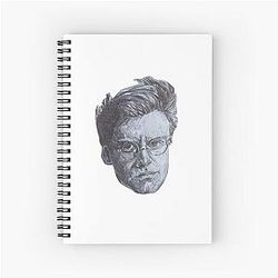 Colin Firth in Another Country Spiral Notebook