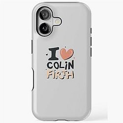 I Love Colin Firth iPhone Case