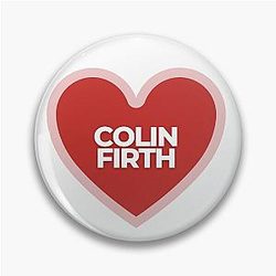 I Heart Colin Firth Pin