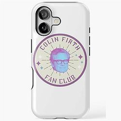 Colin Firth Fan Club iPhone Case
