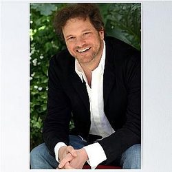 Colin Firth Handsome Poster
