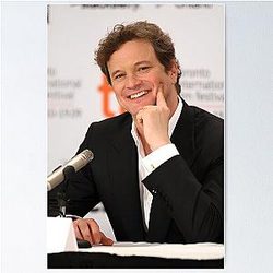 Colin Firth Poster