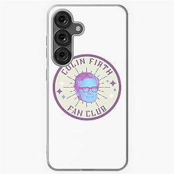 Colin Firth Fan Club Badge Samsung Galaxy Case