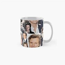 A stylish collage celebrating Colin Firth Classic Mug