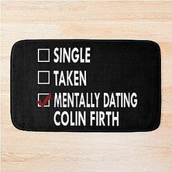 Dating Colin Firth Bath Mat