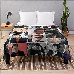 Colin Firth Throw Blanket