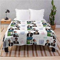Colin Firth Throw Blanket