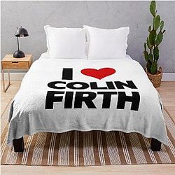 I Love Colin Firth Blanket