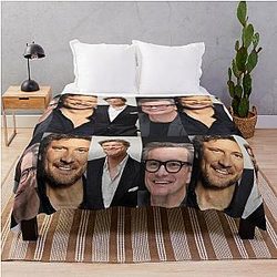 Colin Firth Tapestry Throw Blanket