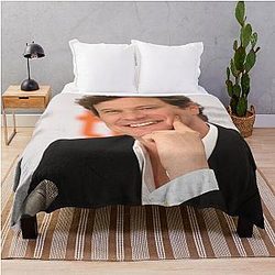 Colin Firth Throw Blanket