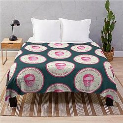 Daddy Colin Firth Throw Blanket