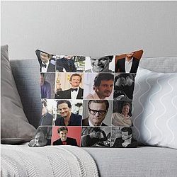 Colin Firth Photo Throw Pillow