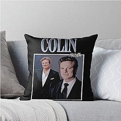 Colin Firth Throw Pillow