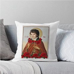Colin Firth Jesus Throw Pillow