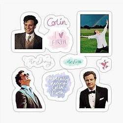 Colin Firth Sticker