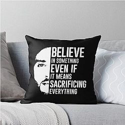 Believe in Something Colin Kaepernick Throw Pillow