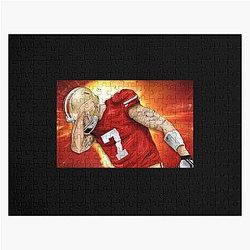 Colin Kaepernick 7 Face Fans Jigsaw Puzzle