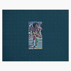 Colin Kaepernick Kneeling Jigsaw Puzzle