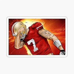 Colin Kaepernick 7 Face Fans Sticker
