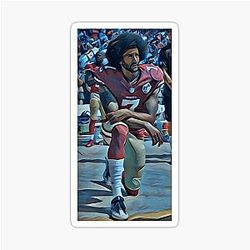 Colin Kaepernick Kneeling Sticker