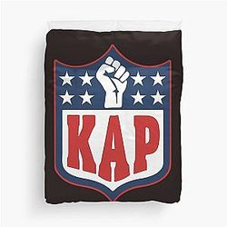 Colin Kaepernick Football Player Duvet Cover