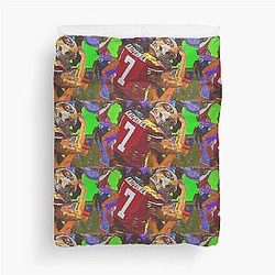 Colin Kaepernick Sketch Duvet Cover