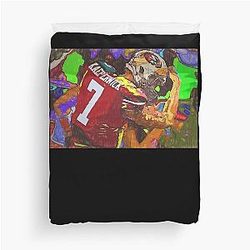 Colin Kaepernick Sketch Duvet Cover