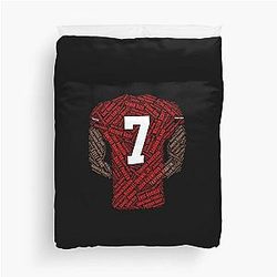 Colin Kaepernick Carrying the Weight Duvet Cover