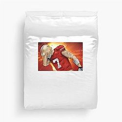Colin Kaepernick Face Fans Duvet Cover