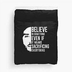 Believe in Something Colin Kaepernick Hoodie Duvet Cover
