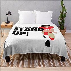 Colin Kaepernick - Stand Up Throw Blanket