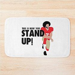 Colin Kaepernick - Stand Up Bath Mat