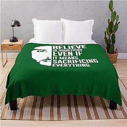 Believe In Something Colin Kaepernick Throw Blanket