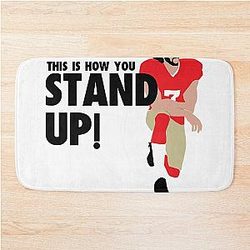 Colin Kaepernick - Stand Up Bath Mat