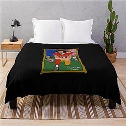 Colin Kaepernick tribute black lives matter Throw Blanket
