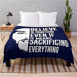 Believe In Something, Colin Kaepernick Soft Throw Blanket
