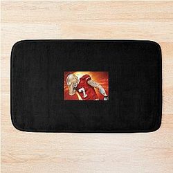 Colin Kaepernick 7 Face Fans Bath Mat