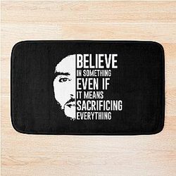 Believe in Something Colin Kaepernick Hoodie Bath Mat