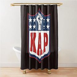 Colin Kaepernick Football Funny Shower Curtain
