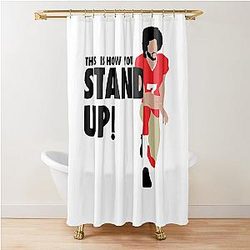 Colin Kaepernick Stand Up Shower Curtain