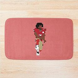Colin Kaepernick Kneeling (Pixel Art) BathMat