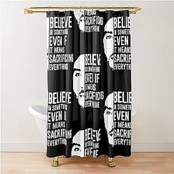 Believe in Something - Colin Kaepernick Shower Curtain