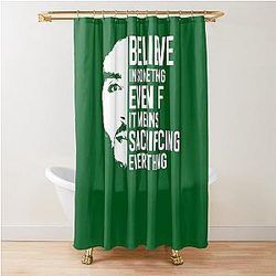 Believe in Something Colin Kaepernick Shower Curtain
