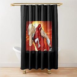 Colin Kaepernick CK 7 Face Fans Shower Curtain