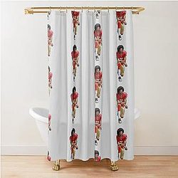 Colin Kaepernick Take Knee Shower Curtain