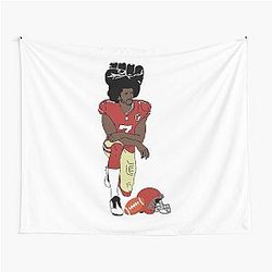 Colin Kaepernick Kneeling Tapestry