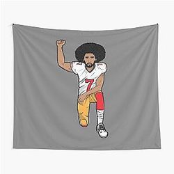 Colin Kaepernick Kneeling Tapestry