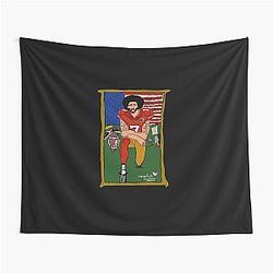 Colin Kaepernick tribute black lives matter Tapestry