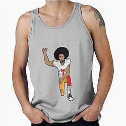 Colin Kaepernick Kneeling Tank Top