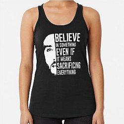 Believe in Something - Colin Kaepernick Racerback Tank